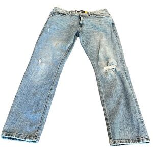 RawX Men’s Distressed Jeans Slim Size 36/32